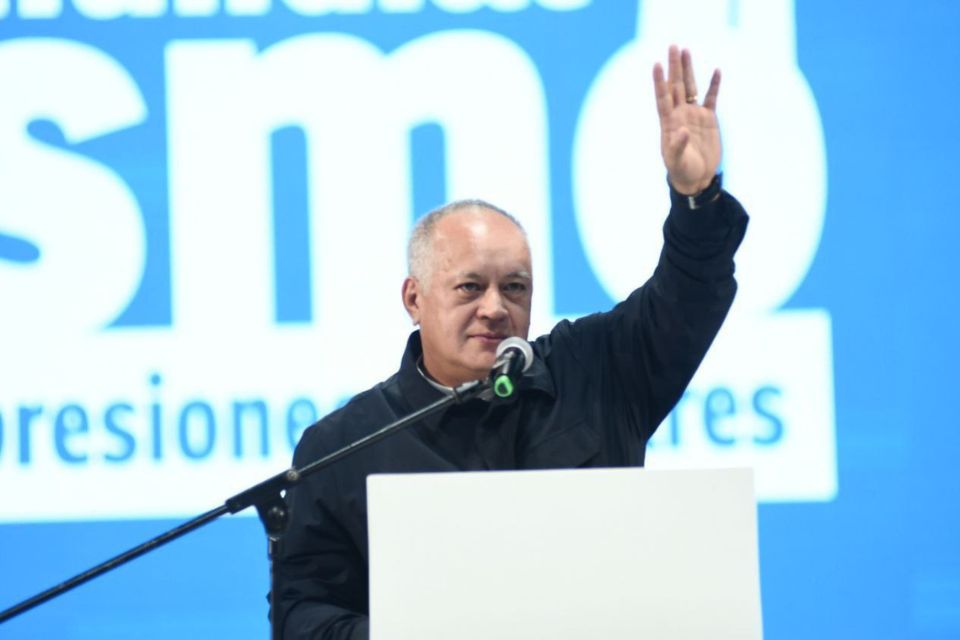 Diosdado Cabello Congreso contra Fascismo