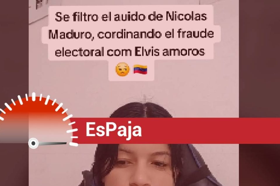 EsPaja voces Maduro Amoroso CNE elecciones