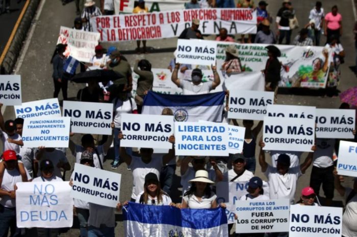 Manifestaciones en El Salvador