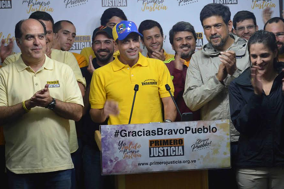 Primero Justicia archivo Capriles Borges