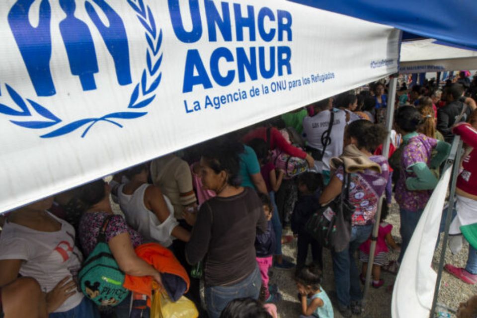 Venezolanos llegando a Colombia