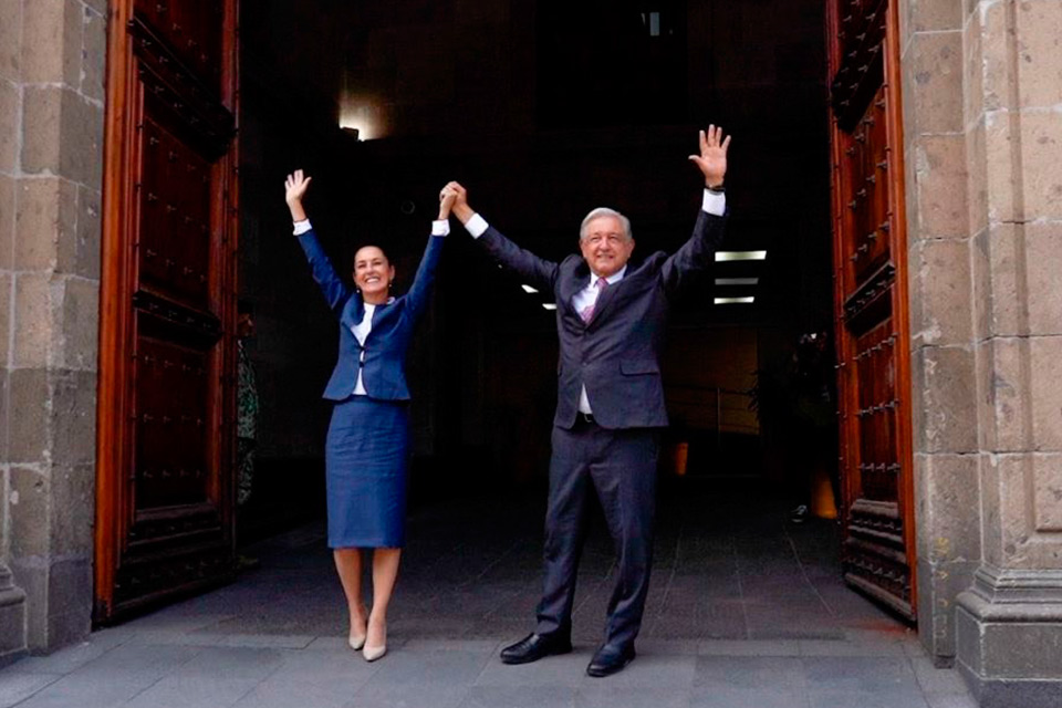 México en septiembre / Claudia Sheinbaum y AMLO