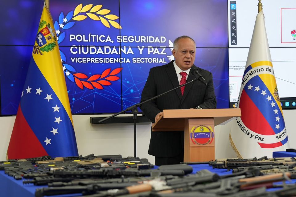 Diosdado Cabello extranjeros detenidos