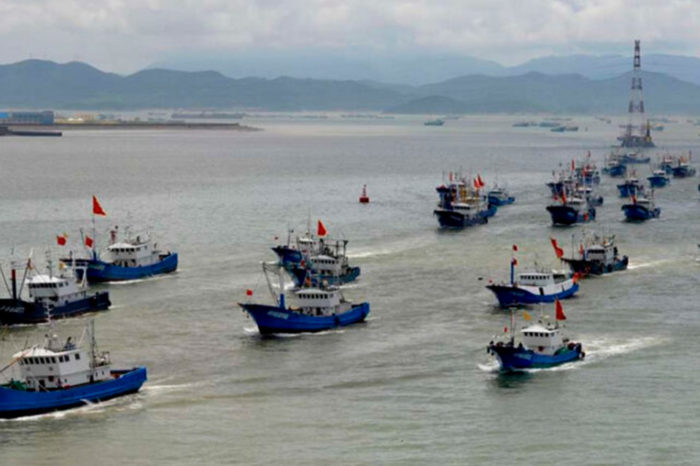 La pesca china amenaza la soberanía marítima de Perú