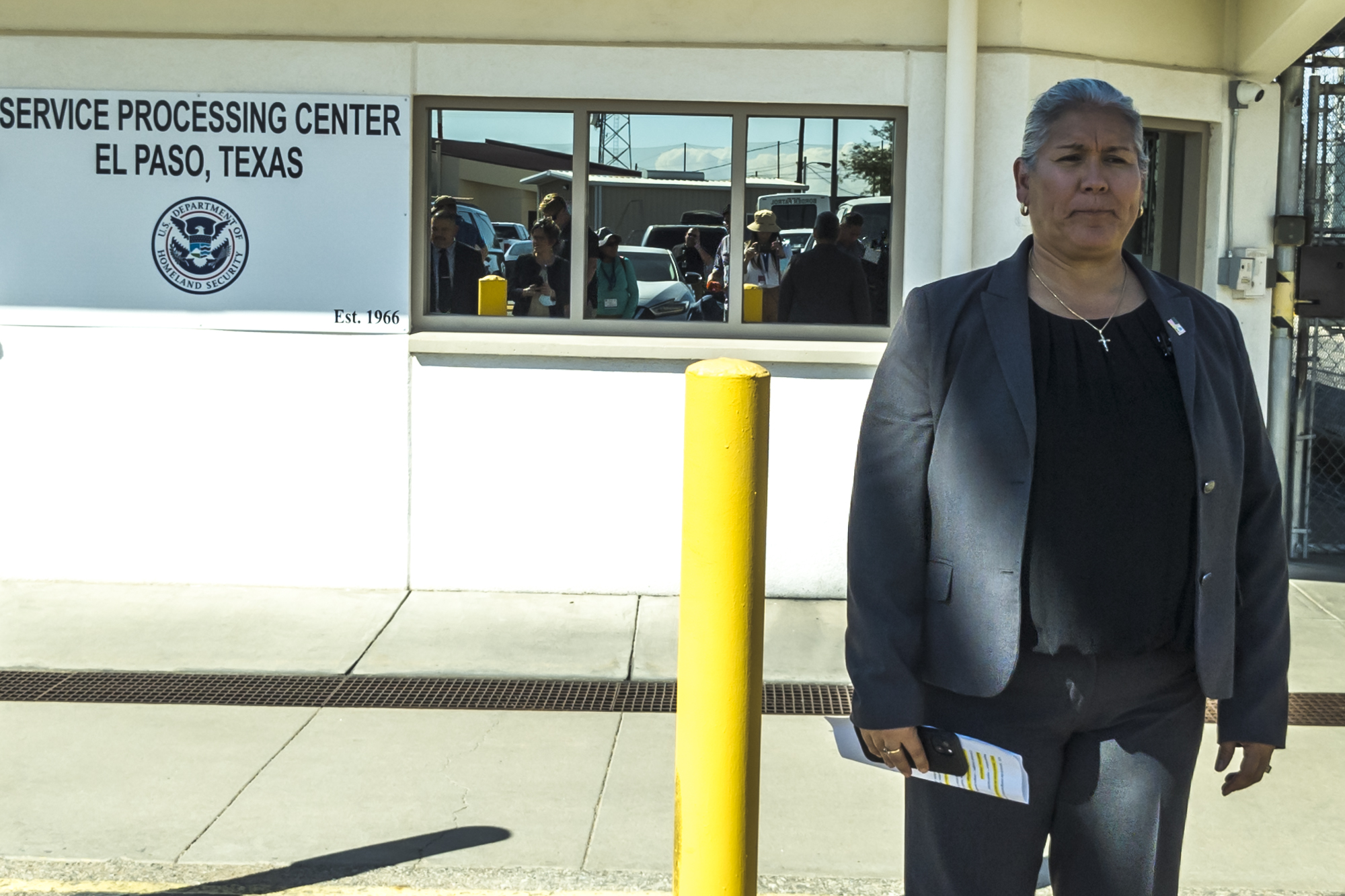 Centro de detención El Paso Frontera México EEUU Luna Perdomo