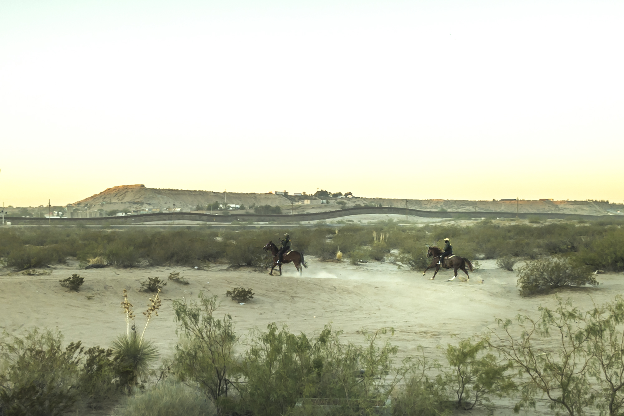 Frontera México EEUU Luna Perdomo