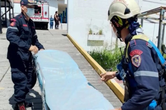 Bomberos Mérida intoxicados