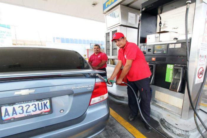 Combustible Bolívar Pdvsa