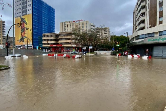 Lluvias España Málaga