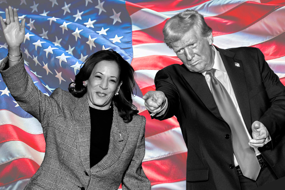 Trump Kamala Harris campaña EEUU Estados Unidos