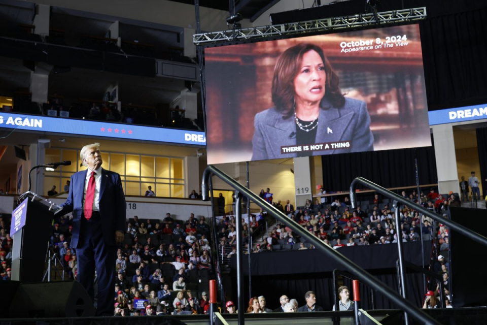 Trump Kamala elecciones eeuu estados Unidos