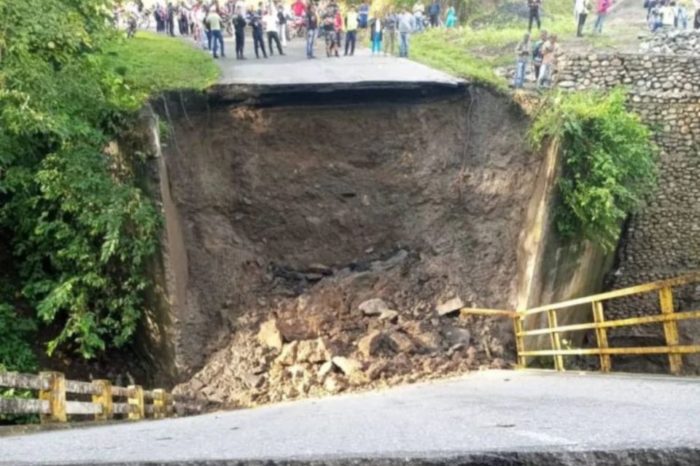 puente del bongo en la troncal 001