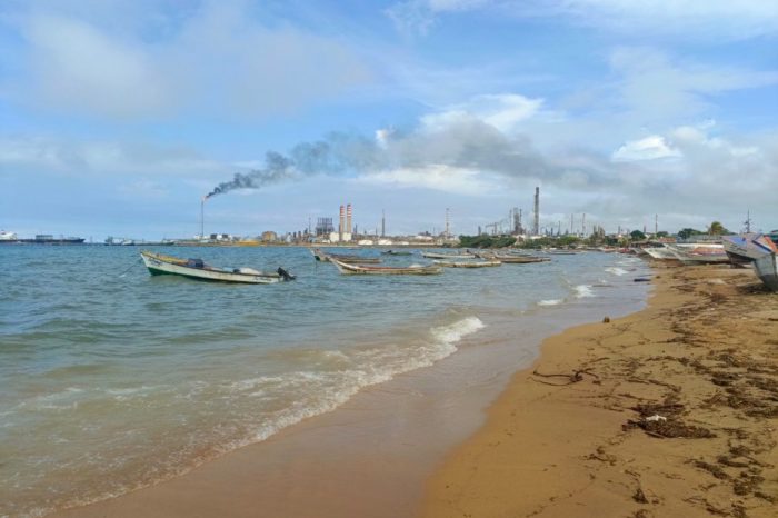 pescadores Falcón contaminación