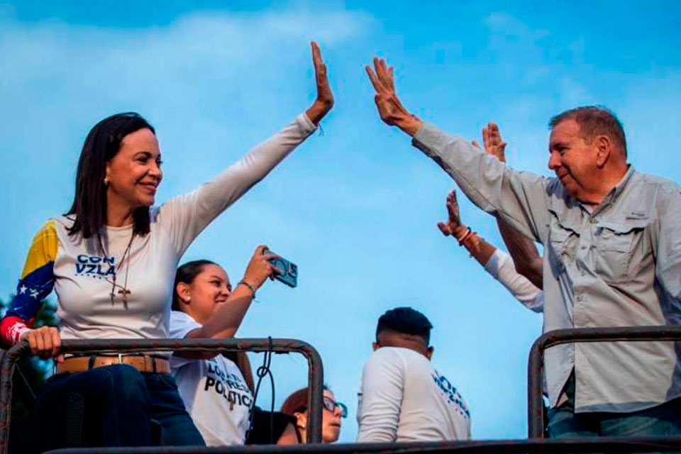 Oposición: ¿Liderazgo bicéfalo? María Corina o Edmundo