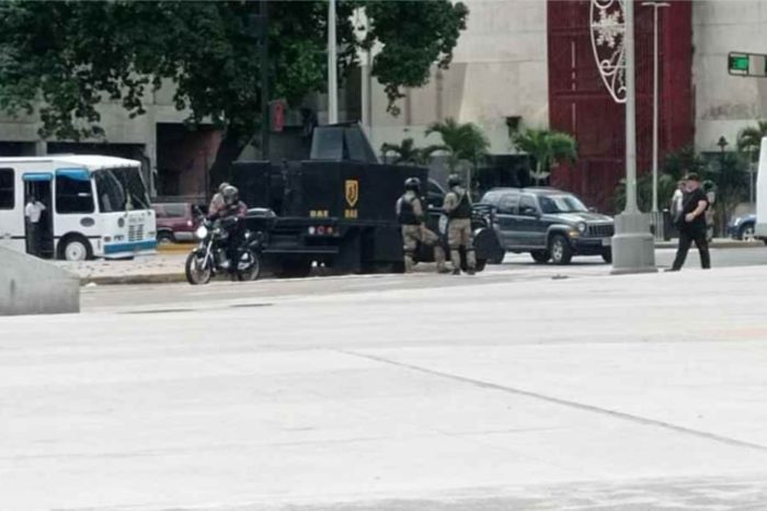 Efectivos policiales Caracas