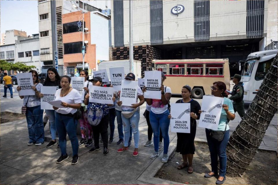 Madres y familiares de detenidos