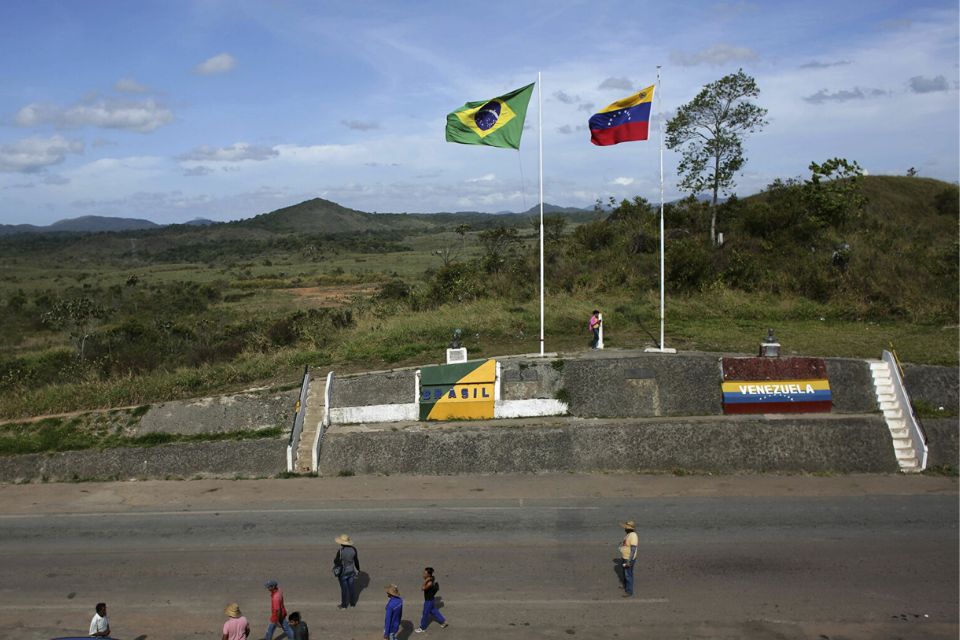 frontera brasil y venezuela