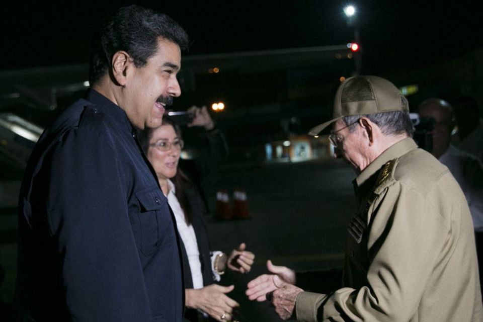 maduro cilia raul castro