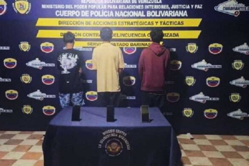 Adolescentes detenidos Barinas