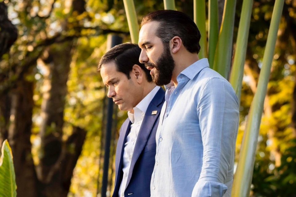 Marco Rubio Nayib Bukele El Salvador