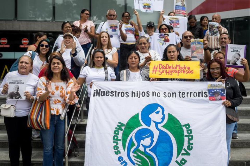 Familiares presos poselectorales ONU 1