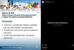 Aime Nogal CNE instagram 001