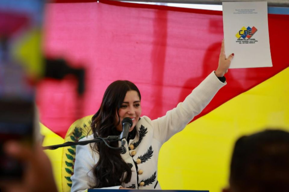 gobernador (a) Aragua Joana Sánchez
