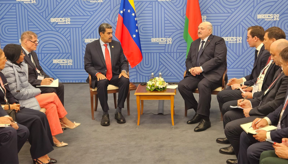 La última reunión entre Nicolás Maduro y Alexandr Lukashenko fue en octubre de 2024, durante la cumbre de los Brics _ Foto VTV