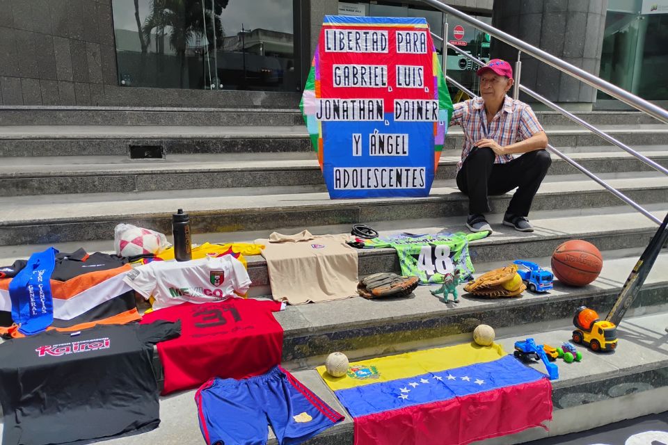 Protesta Adolescentes detenidos