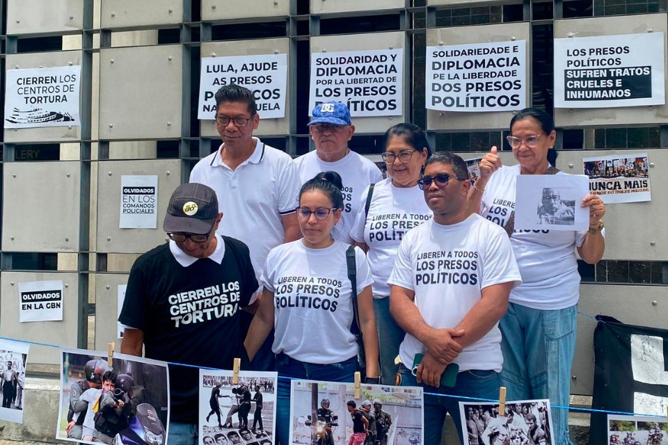 Protesta presos políticos Brasil