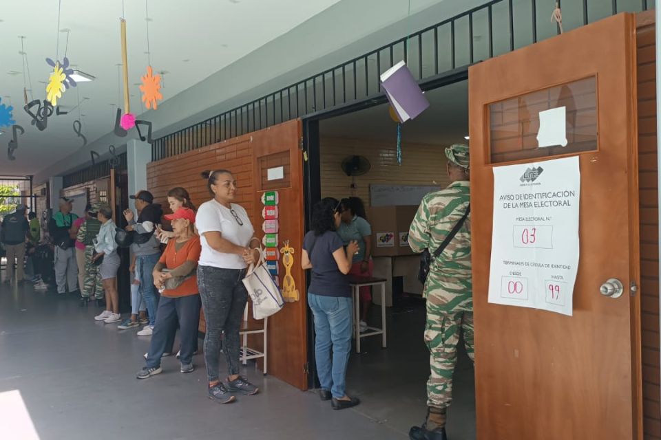 Simulacro electoral 25M