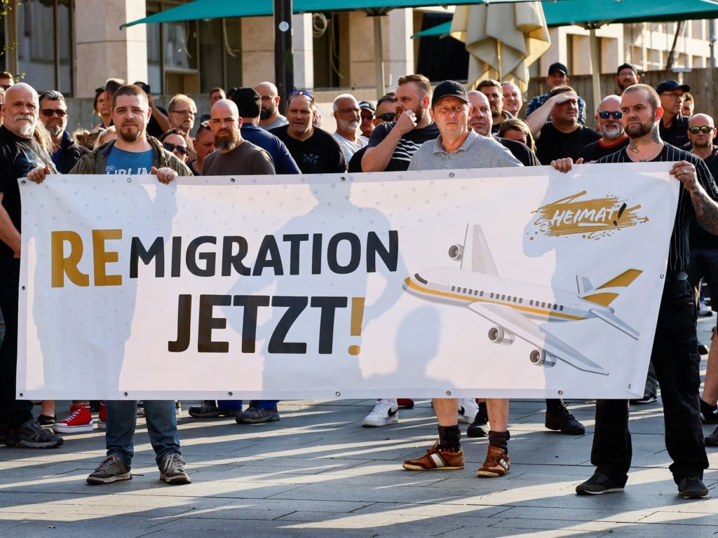 Protesta en Alemania
