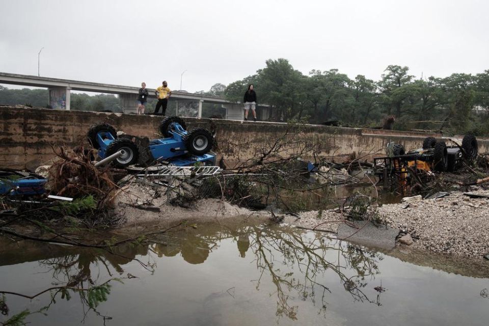 Lluvias Texas inundaciones 2