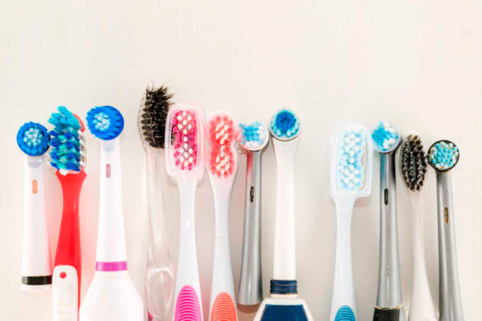 Los cepillos de dientes