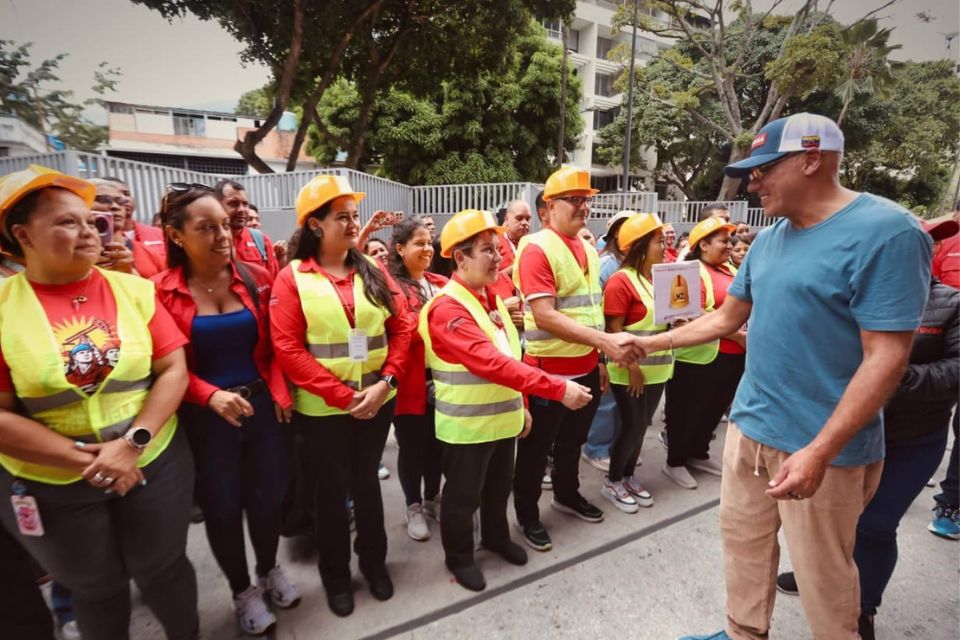 Jorge Rodríguez simulacro