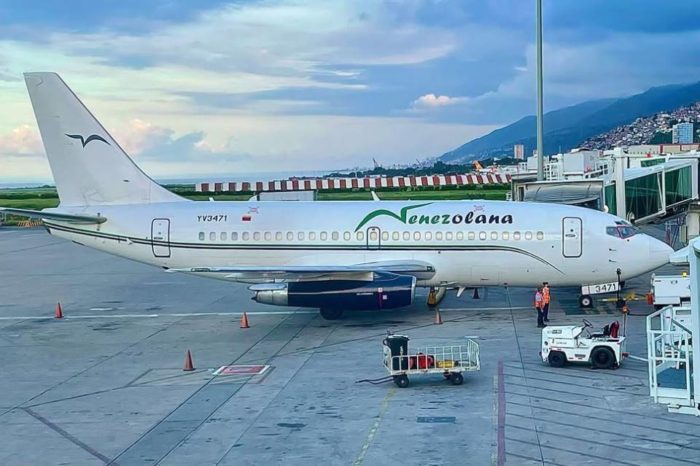 Venezolana YV3471 avión