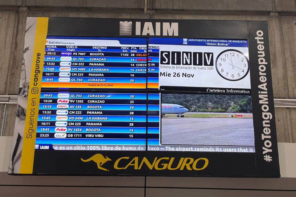 Aeropuerto Simón Bolívar Maiquetía 9