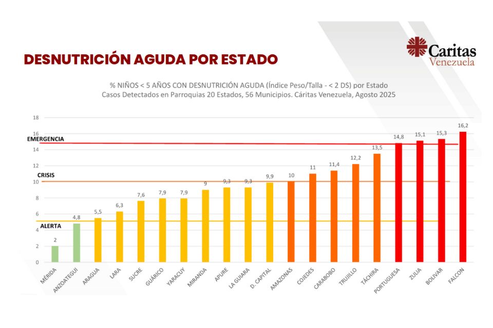 Desnutrición por estados