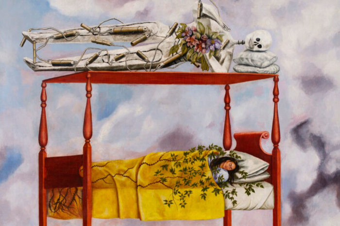 “El sueño” de Frida Kahlo